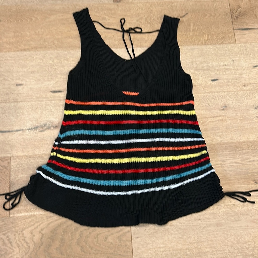 Swimsuit cover up backless